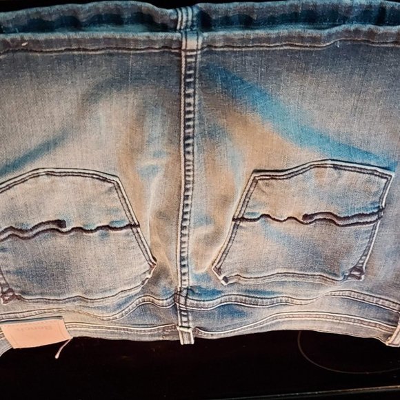 BENCH Denim Mini-Skirt Size 29 - Picture 3 of 3
